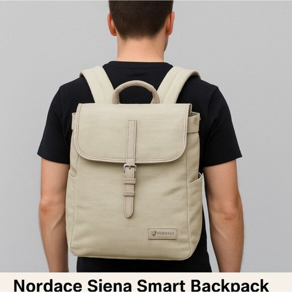 Nordace Siena Smart Backpack 18L  Minimalist Travel-Ready Travel School - Picture 1 of 16